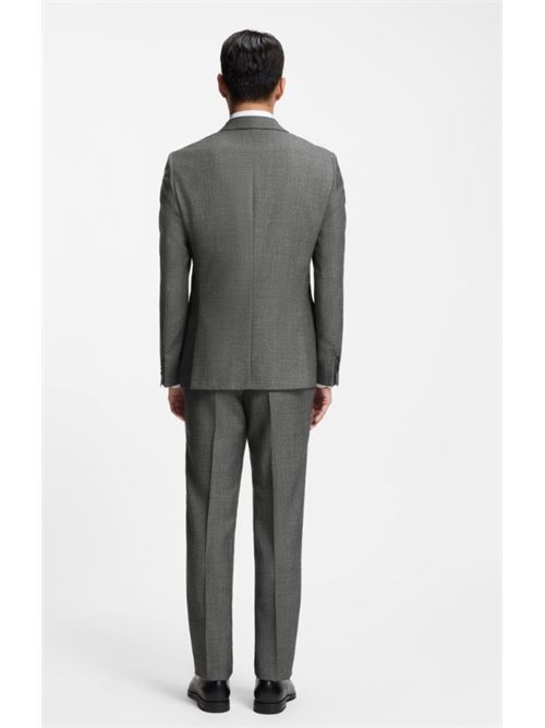 Virgin wool jacket with micro-pattern BOSS | 50551572 H-HUTSON-251 10275216.030